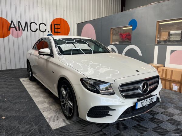 Mercedes-Benz E-Class Saloon, Petrol Plug-in Hybrid, 2017, White