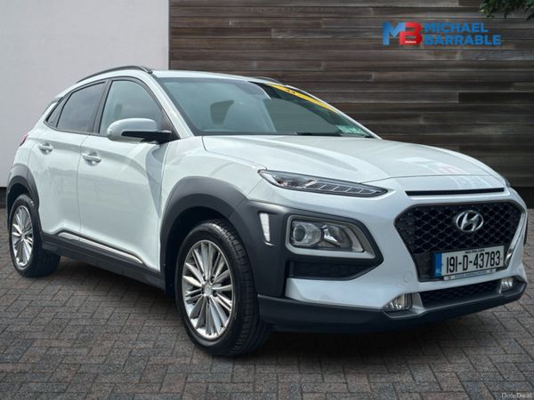Hyundai KONA MPV, Petrol, 2019, White