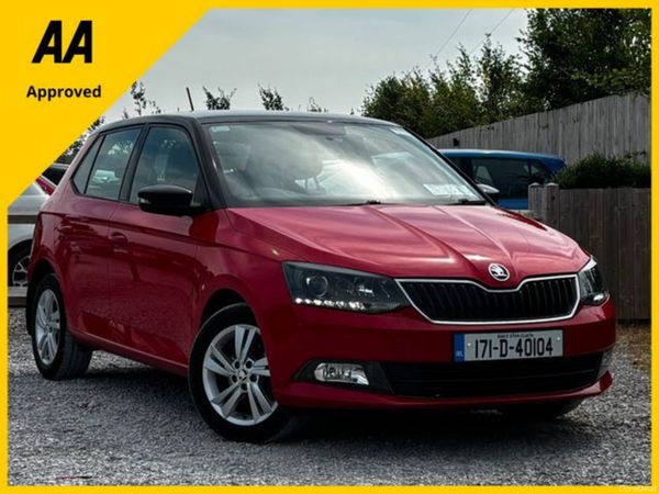 Skoda Fabia Hatchback, Petrol, 2017, Red