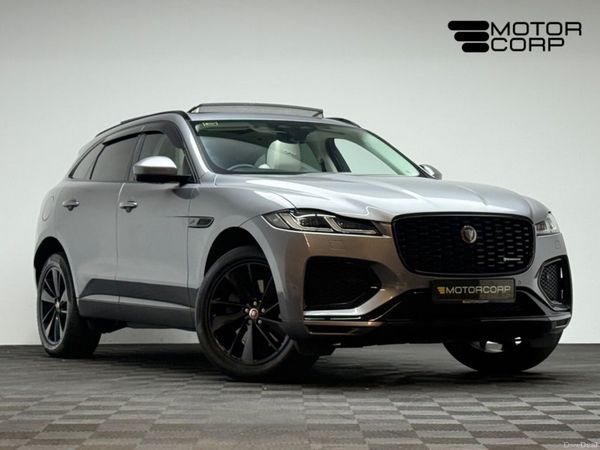 Jaguar F-Pace SUV, Petrol Plug-in Hybrid, 2023, Grey
