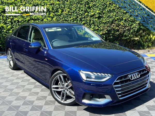 Audi A4 Saloon, Diesel, 2021, Blue