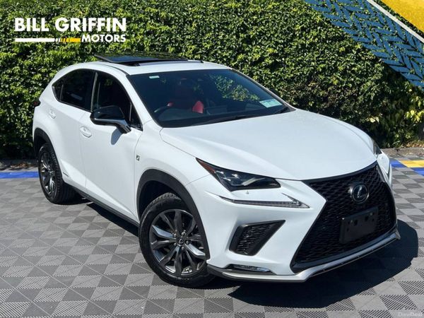 Lexus NX SUV, Petrol Hybrid, 2019, White
