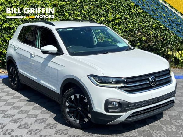 Volkswagen T-Cross SUV, Petrol, 2021, White