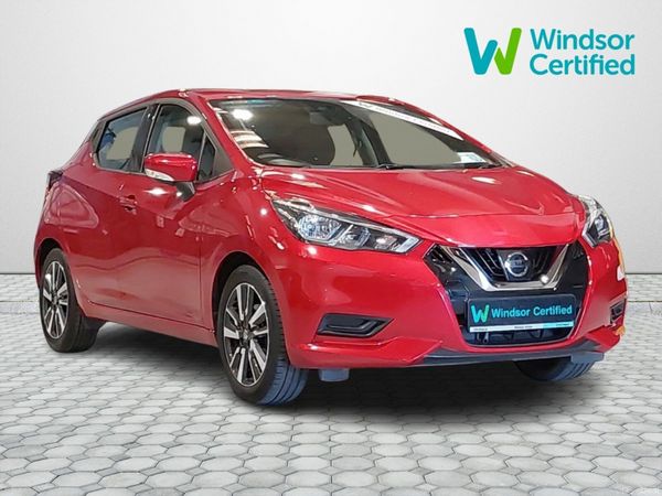 Nissan Micra Hatchback, Petrol, 2019, Red