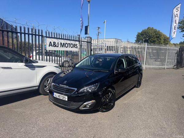 Peugeot 308 Estate, Diesel, 2016, Black
