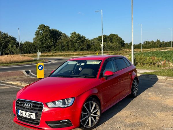 Audi A3 Hatchback, Diesel, 2016, Red