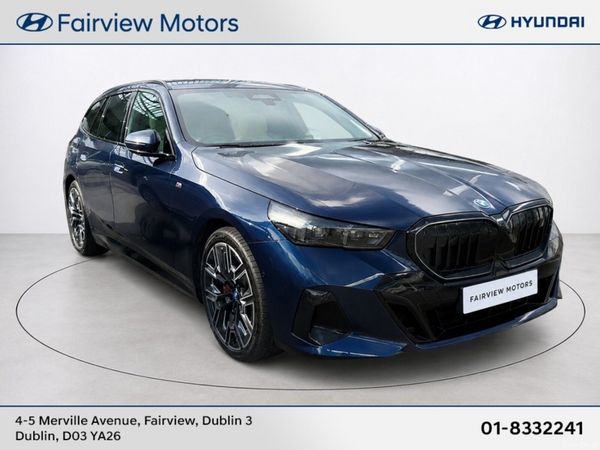 BMW i5 Estate, Electric, 2025, Blue