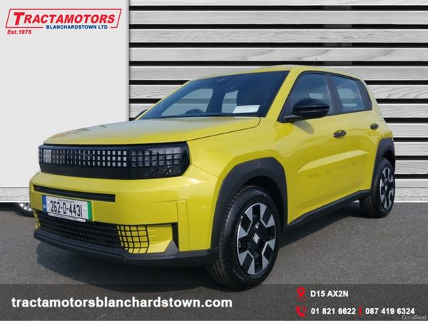 Fiat Panda Hatchback, Electric, 2026, Yellow