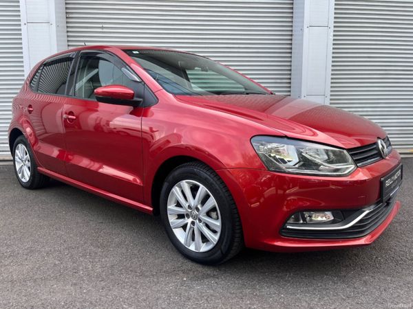 Volkswagen Polo Hatchback, Petrol, 2017, Red