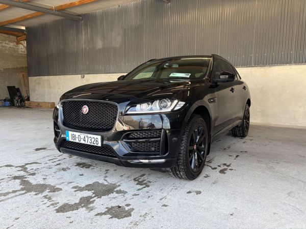 Jaguar F-Pace Estate, Diesel, 2018, Black