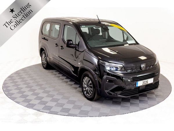 Peugeot Rifter SUV, Electric, 2026, Black
