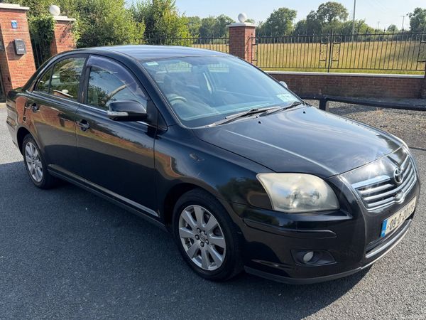 Toyota Avensis Saloon, Petrol, 2009, Black