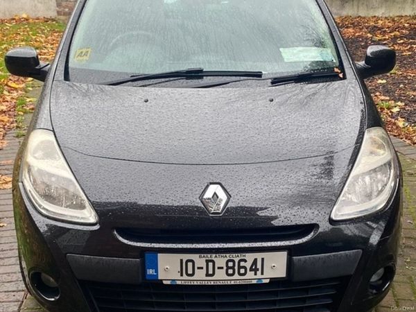 Renault Clio Hatchback, Ethanol Petrol, 2010, Black