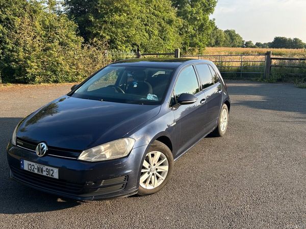 Volkswagen Golf Hatchback, Diesel, 2013, Blue