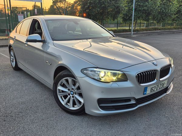 BMW 5-Series Saloon, Diesel, 2016, Silver