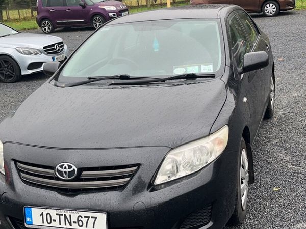 Toyota Corolla Saloon, Petrol, 2010, Black