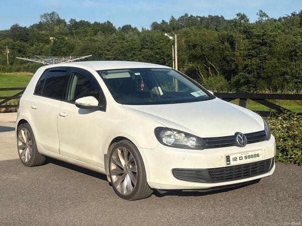 Volkswagen Golf Hatchback, Diesel, 2012, White