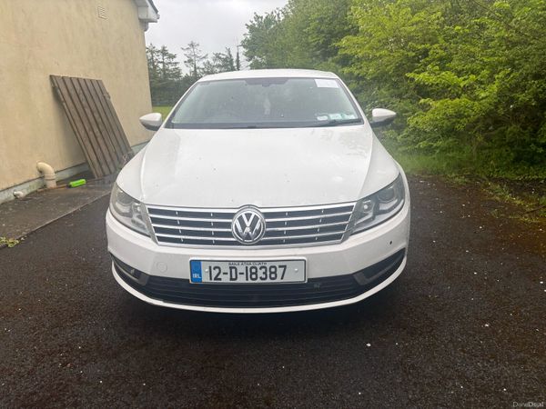 Volkswagen CC Coupe, Diesel, 2012, White