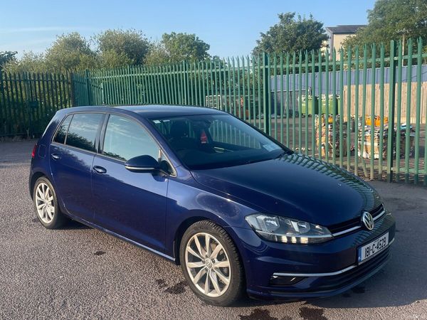 Volkswagen Golf Estate, Petrol, 2018, Blue