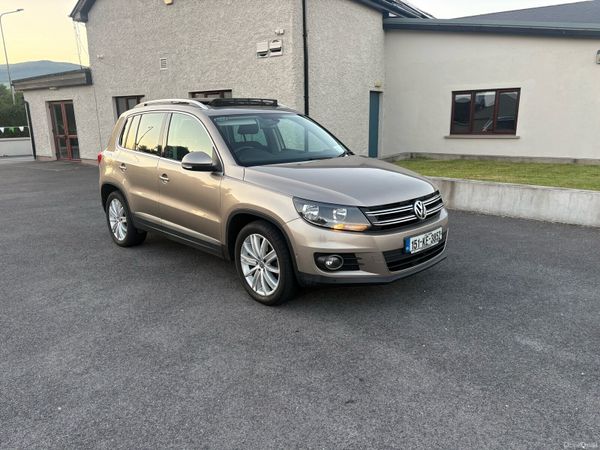 Volkswagen Tiguan SUV, Diesel, 2015, Brown