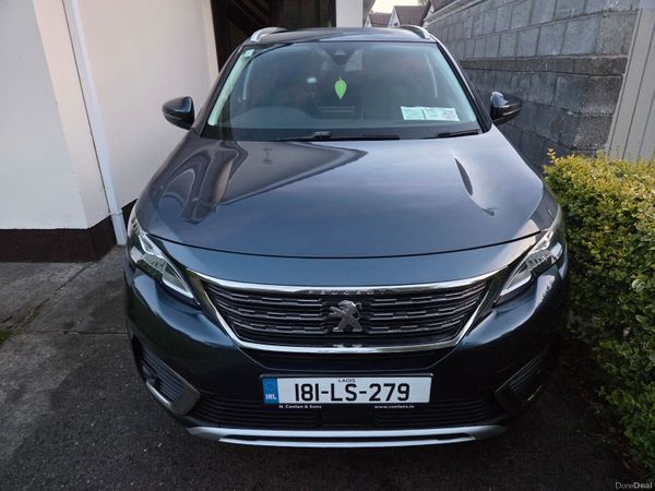 Peugeot 5008 MPV, Diesel, 2018, Blue