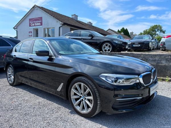 BMW 5-Series Saloon, Diesel, 2017, Black