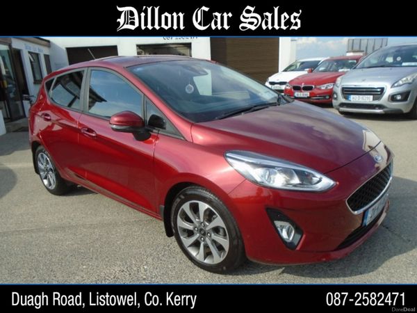 Ford Fiesta Hatchback, Petrol, 2021, Red