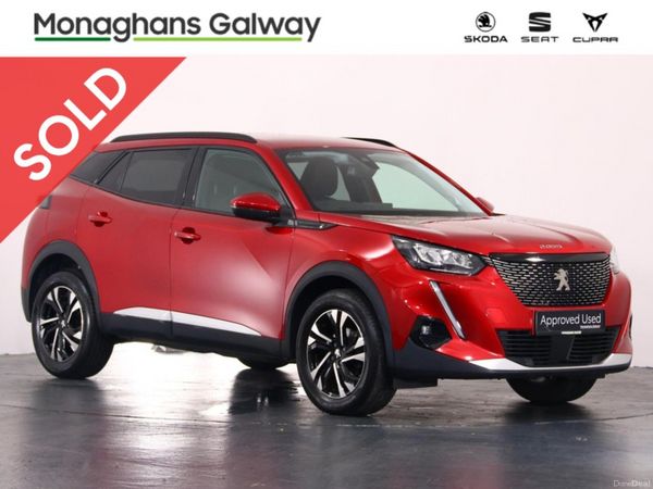 Peugeot 2008 MPV, Petrol, 2022, Red