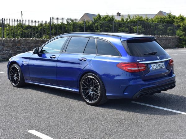 Mercedes-Benz C-Class Estate, Petrol, 2016, Blue