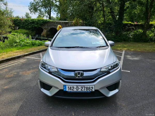 Honda Fit Hatchback, Petrol Hybrid, 2014, Silver