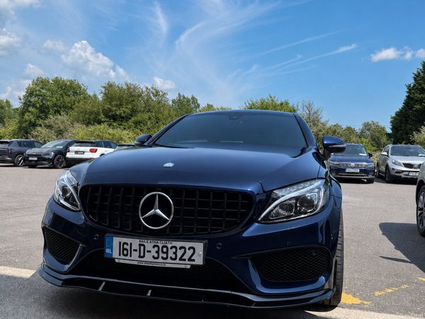 Mercedes-Benz C-Class Coupe, Diesel, 2016, Blue
