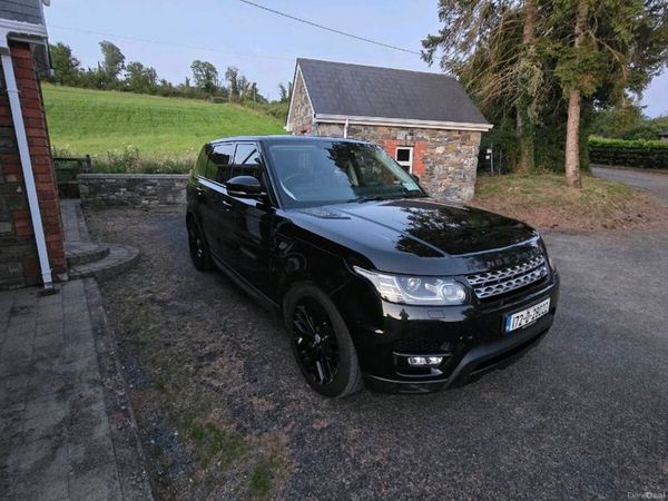 Land Rover Range Rover Sport SUV, Diesel, 2017, Black