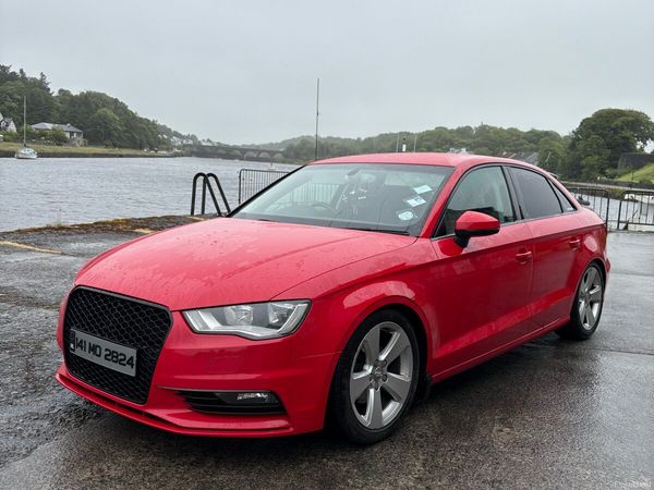 Audi A3 Saloon, Diesel, 2014, Red