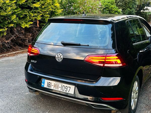 Volkswagen Golf Hatchback, Diesel, 2018, Black