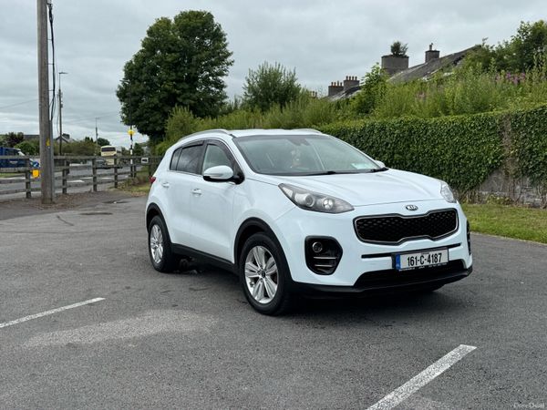 Kia Sportage SUV, Diesel, 2016, White