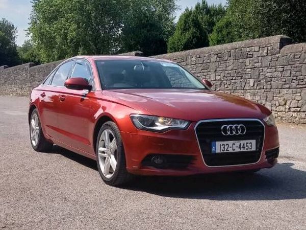Audi A6 Saloon, Diesel, 2013, Red