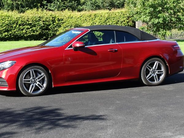 Mercedes-Benz E-Class Convertible, Diesel, 2018, Red