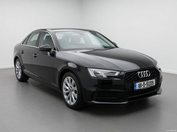Audi A4 Saloon, Petrol, 2018, Black