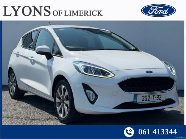 Ford Fiesta Hatchback, Petrol, 2020, White