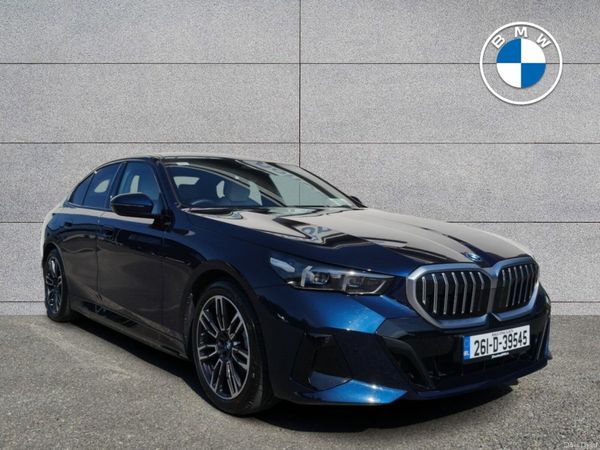 BMW 5-Series Saloon, Petrol Plug-in Hybrid, 2026, Blue