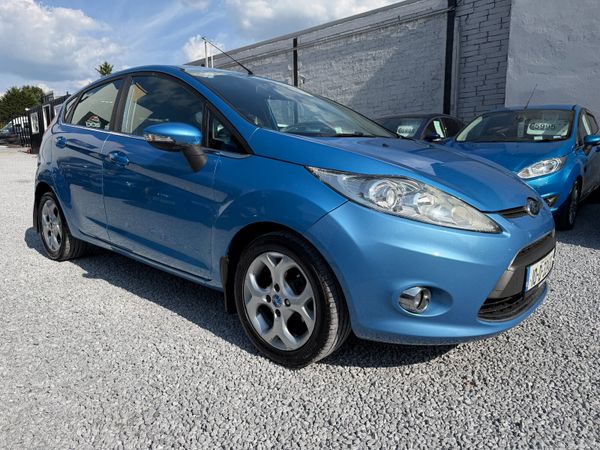 Ford Fiesta Hatchback, Petrol, 2010, Blue