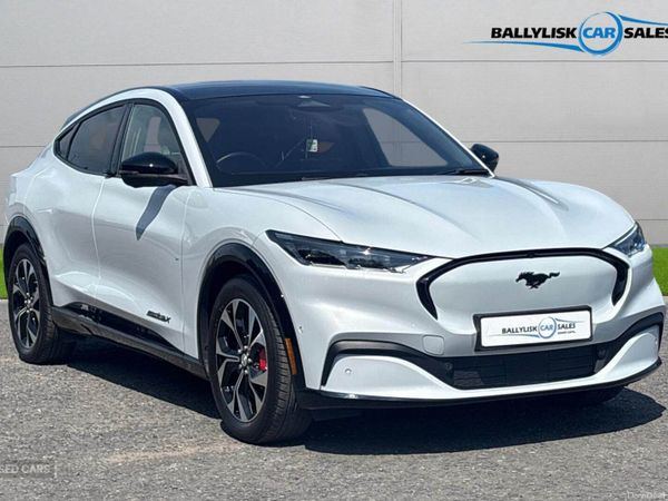 Ford Mustang SUV, Electric, 2024, White