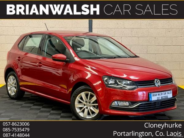 Volkswagen Polo Hatchback, Petrol, 2015, Red