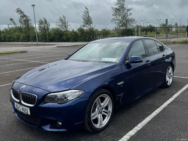BMW 5-Series Saloon, Diesel, 2016, Blue