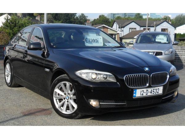 BMW 5-Series Saloon, Diesel, 2012, Black