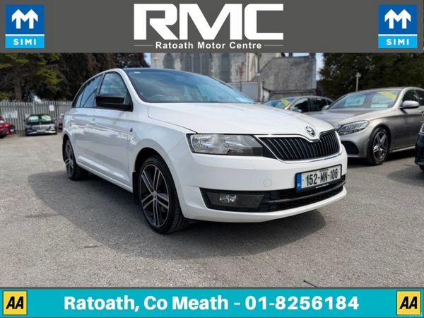 Skoda Rapid Hatchback, Diesel, 2015, White