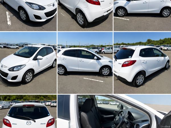 Mazda Demio Hatchback, Petrol, 2013, White