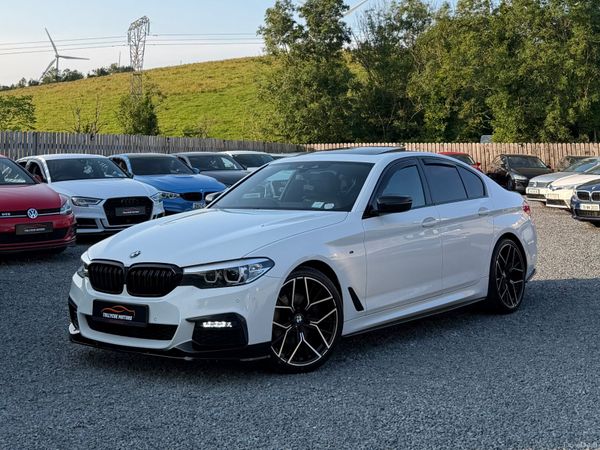 BMW 5-Series Saloon, Diesel, 2019, White
