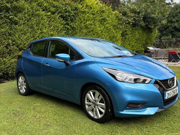 Nissan Micra Hatchback, Petrol, 2021, Blue