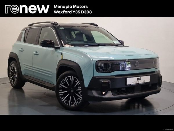 Renault 4 SUV, Electric, 2026, Blue